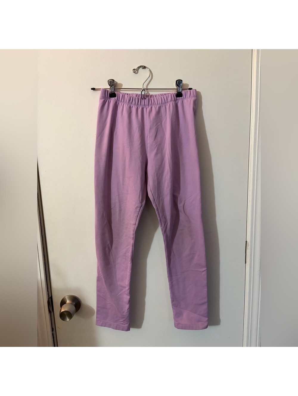 Girls Athletic Works Large 10-12 Lavender Pants Tote10